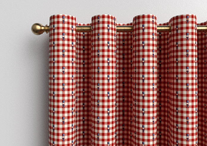 Kings Breakfast, On Guard Kingsmen - Made to Measure Curtains - Image 12